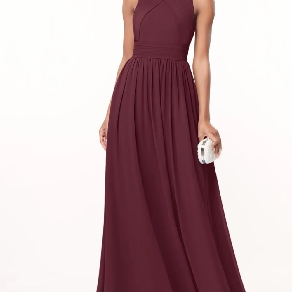 Azazie Bridesmaid Harper in Cabarnet